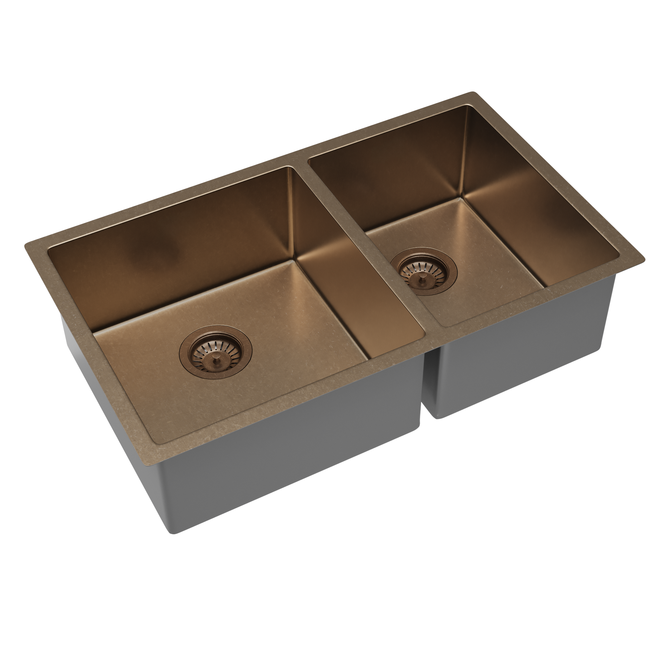 Antique Vita%20double%20sink  Bronze Angled Non Overflow