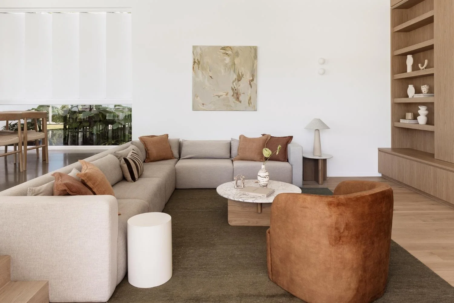 Luxury Home Decor Warm Neutral Living Room