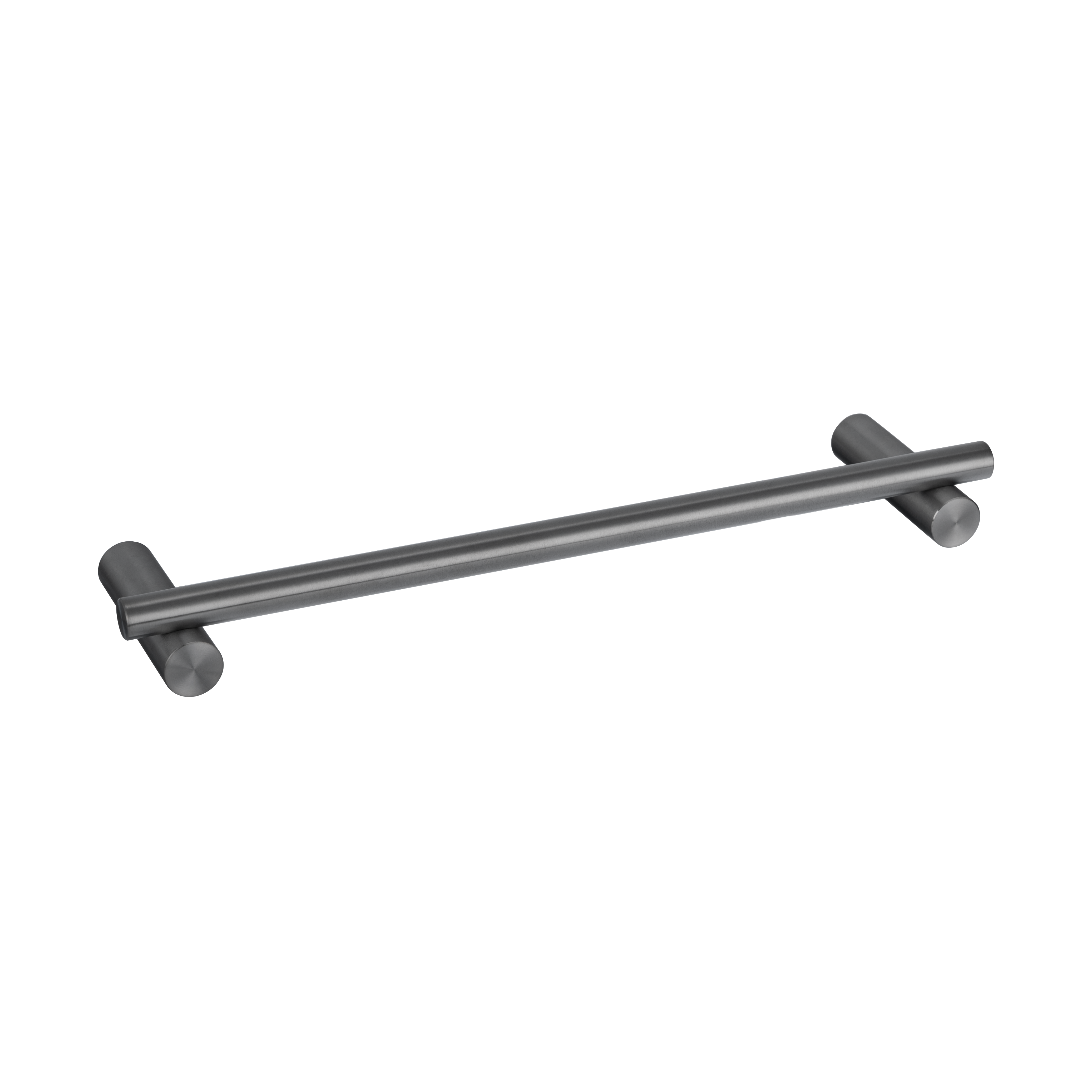 17958---Sola-Hand-Towel-Holder Side Brushed-Gunmetal