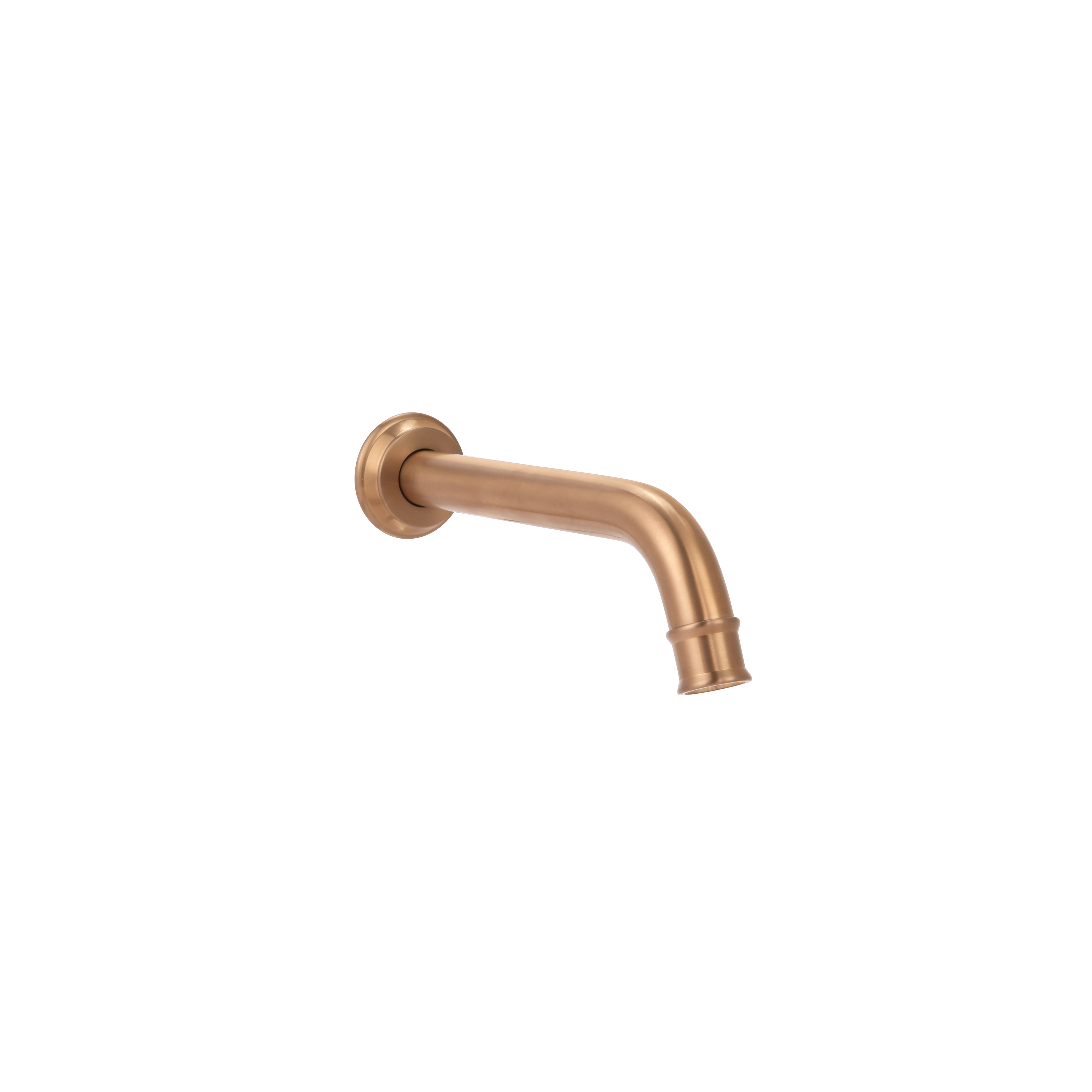 Kingsley Wall Mounted Spout - Brushed Copper