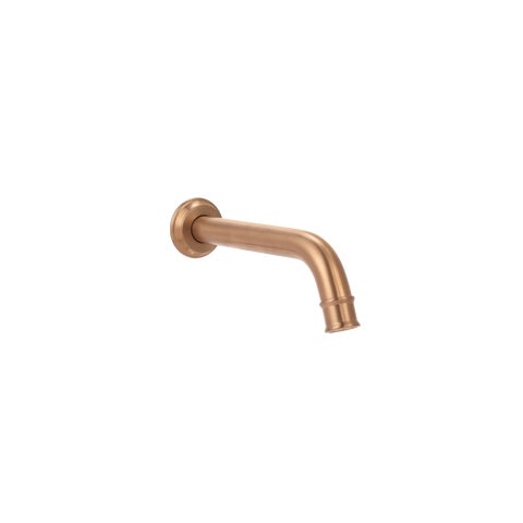 Kingsley Wall Mounted Spout - Brushed Copper