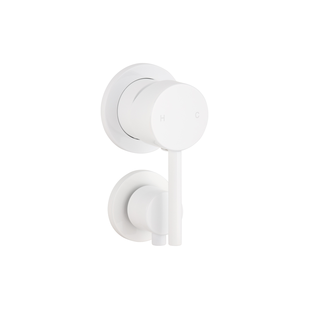 Elysian Shower Bottom Diverter - White