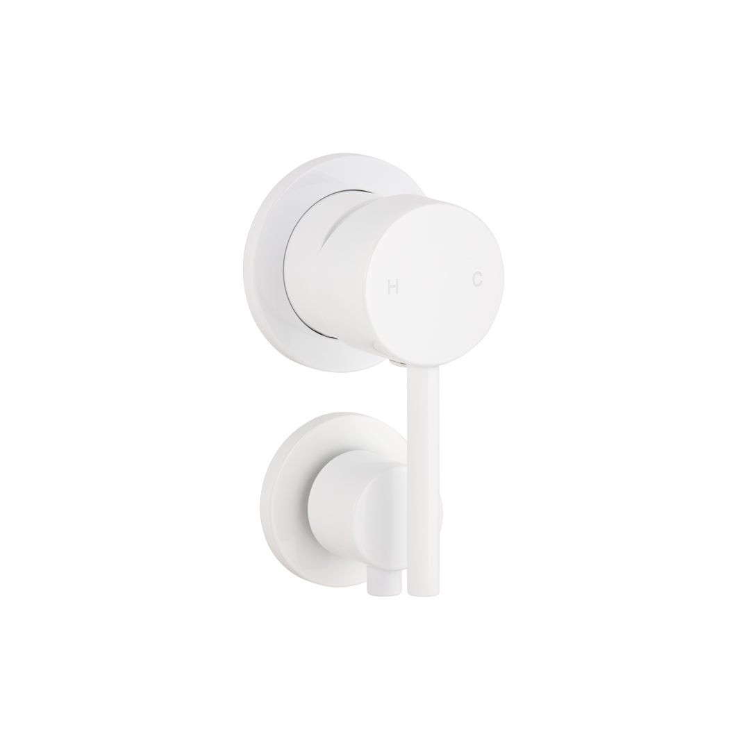 Elysian Shower Bottom Diverter - White