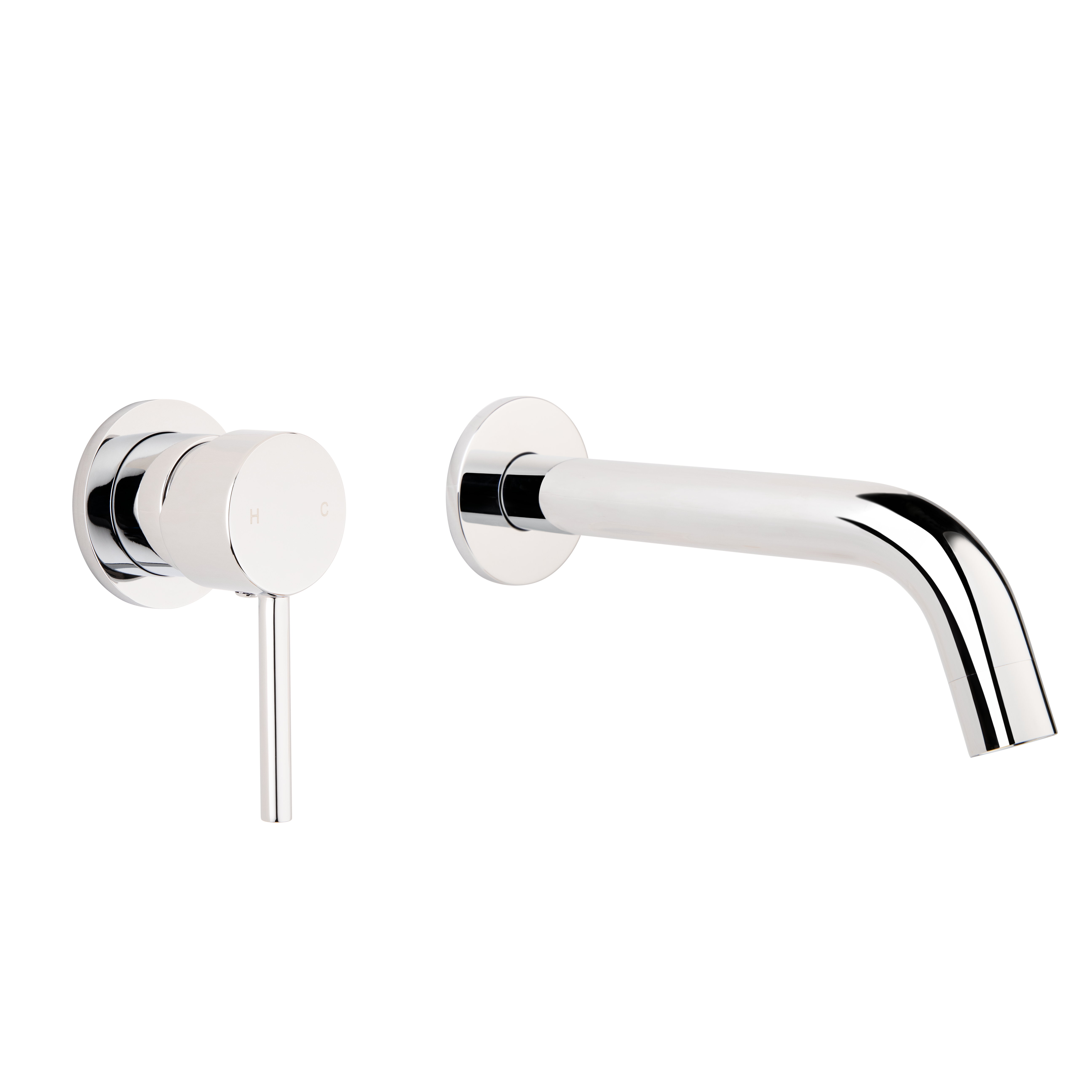 Elysian Minimal Mixer Spout Set CH