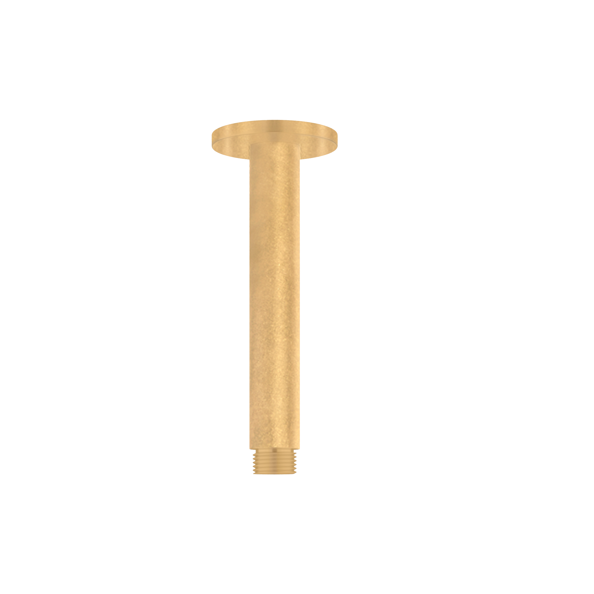 Shower Dropper 150mm - Tumbled Aged Brass
