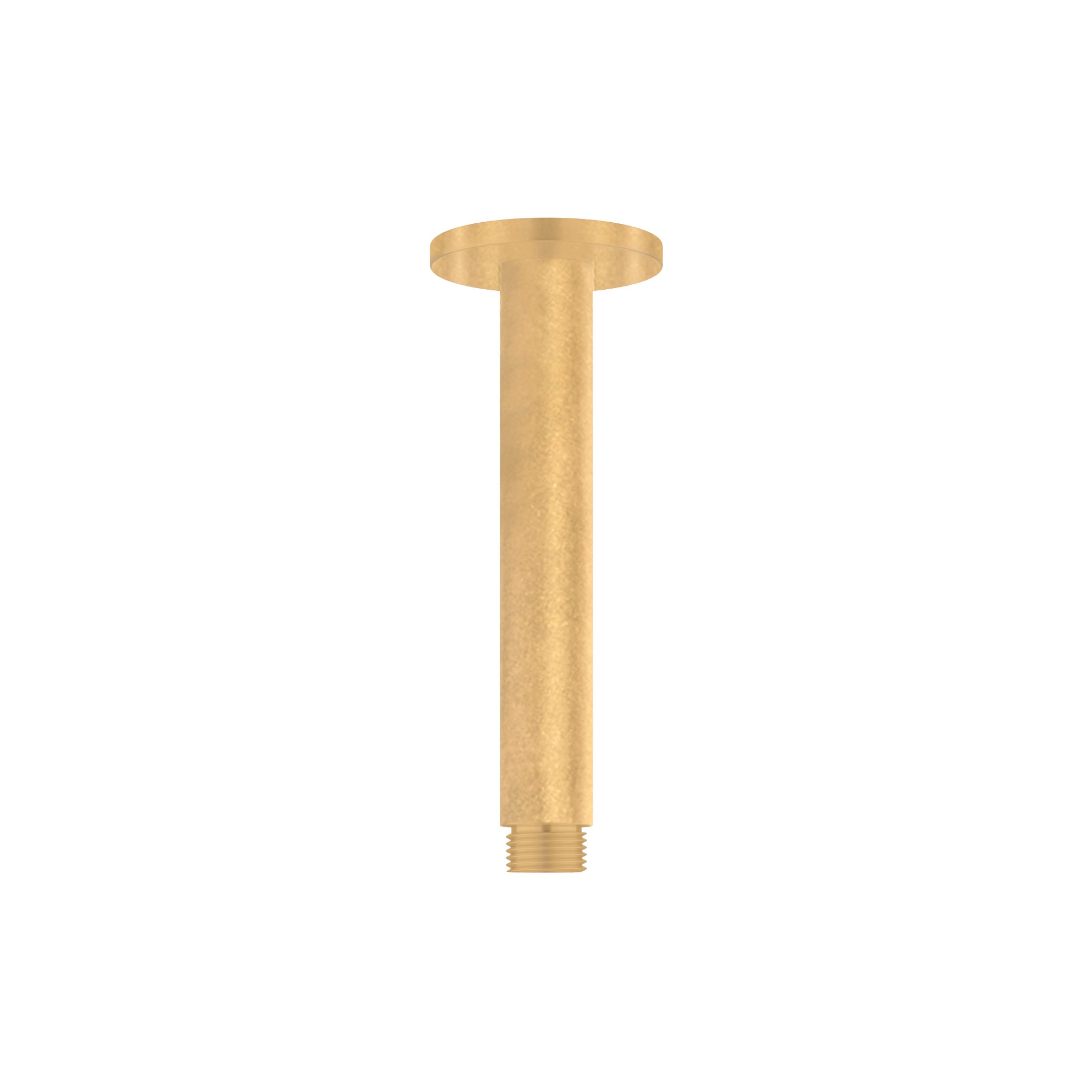 Shower Dropper 150mm - Tumbled Aged Brass