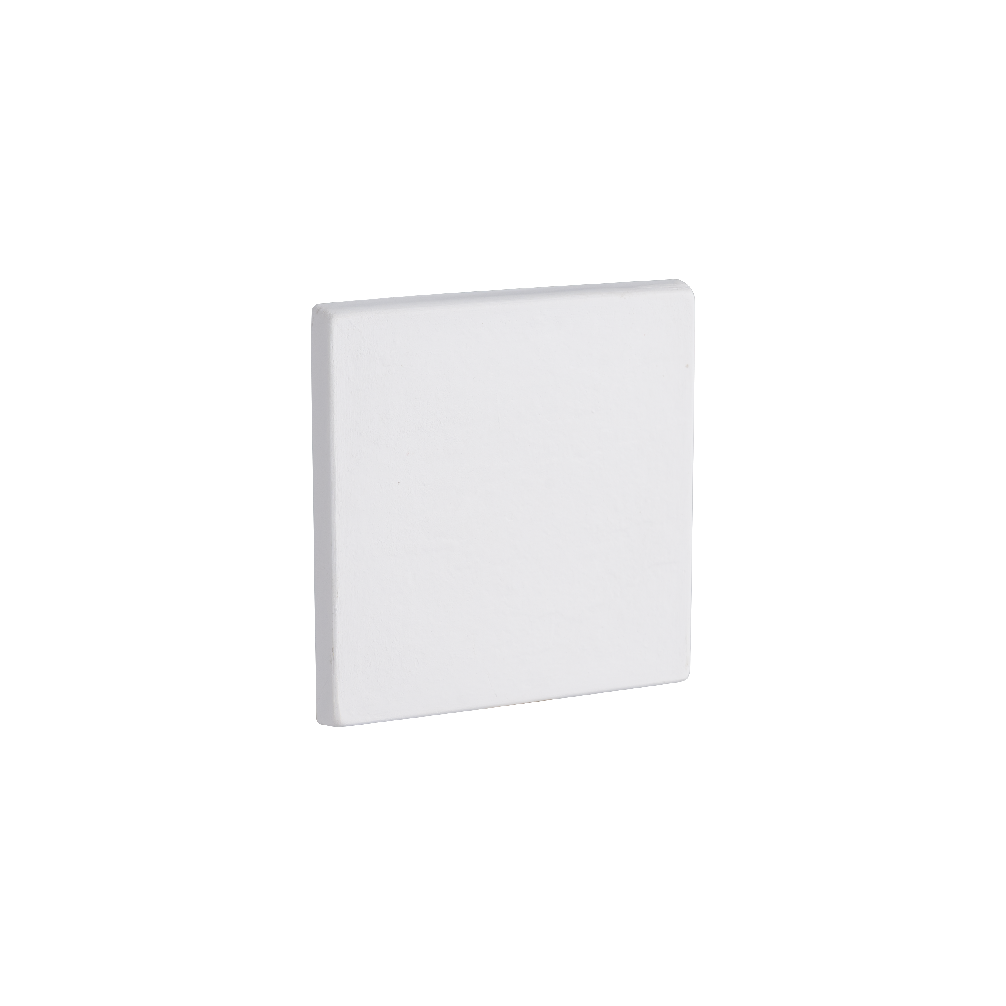 Shower Tray Colour Sample - 80x80mm - White