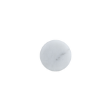 17607-Pedra-Large-Knob-30mm Front Carrara-Marble