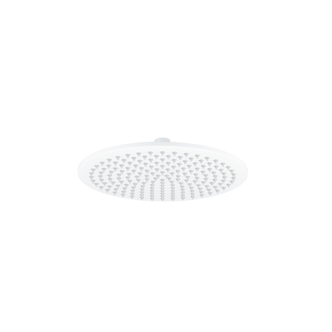 Shower Head Round 250mm - White