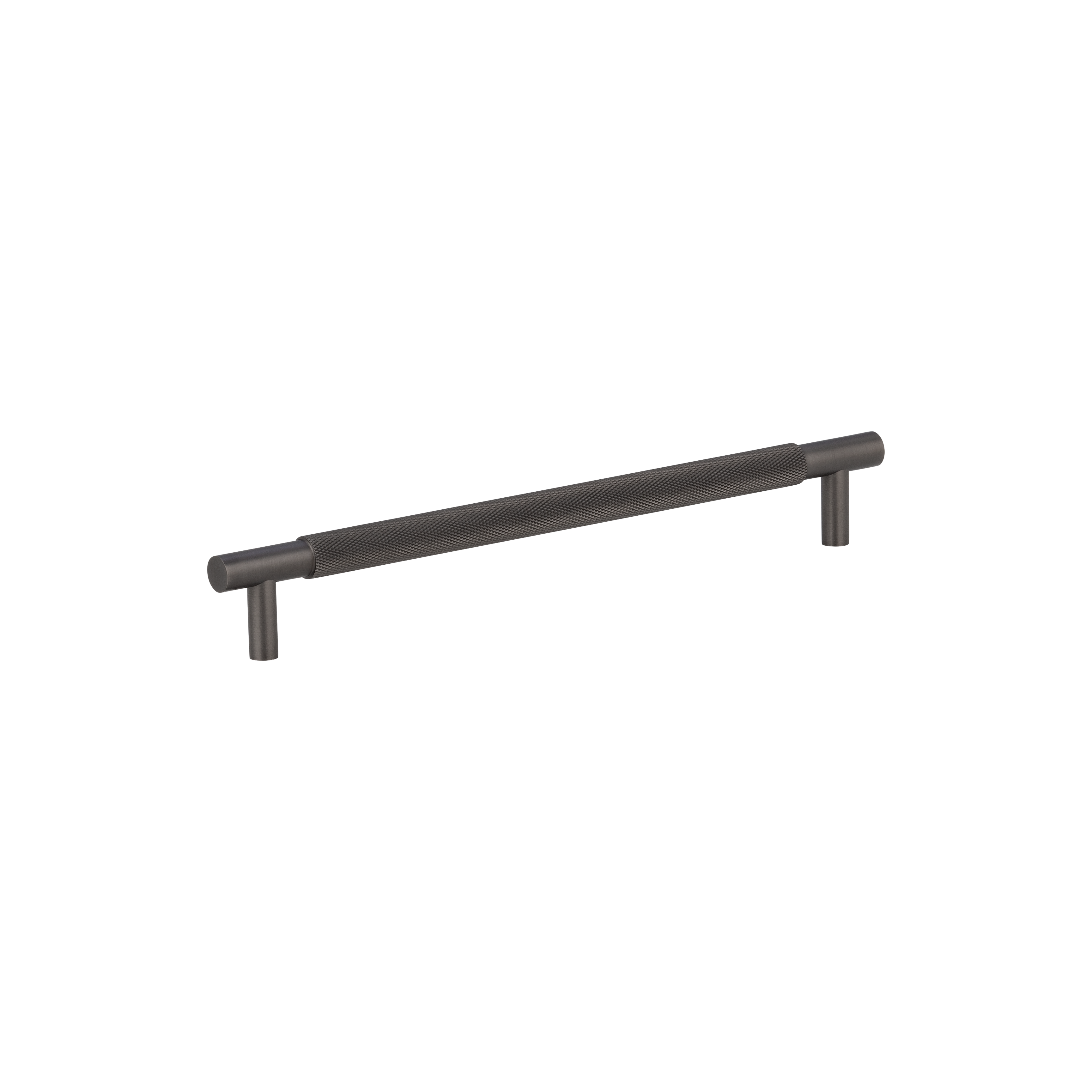 Tezra Textured Cabinetry Pull 220mm – Brushed Gunmetal