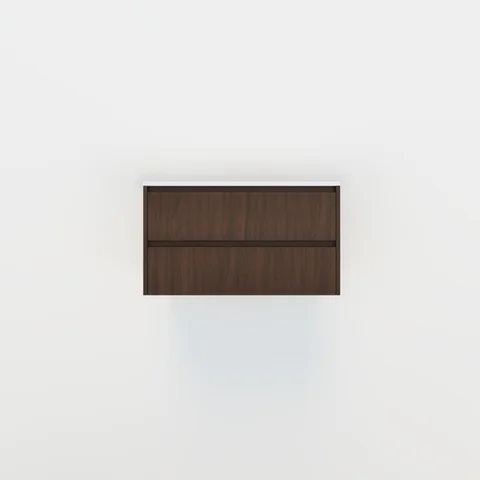 Addison 2-Drawer 900mm - Dark Oak - 1 Cut-Out