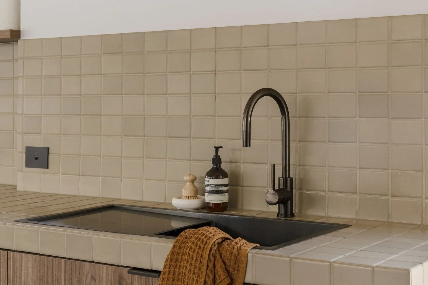 Kitchen Splashback Ideas Concrete Tiles