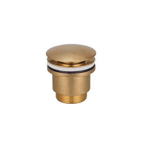 Avi Pop-Up Basin Waste - Tumbled Aged Brass