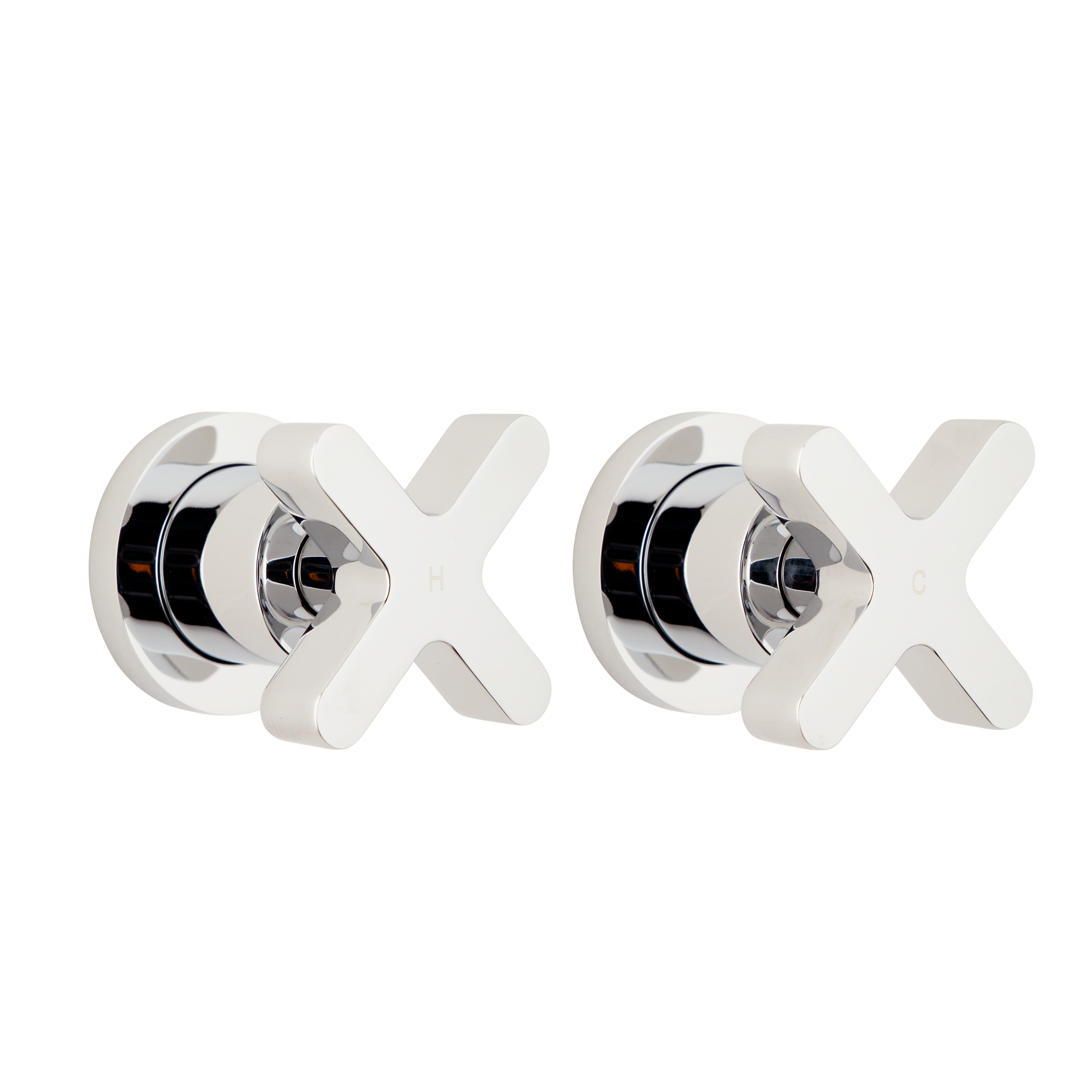 Cross Assembly Taps - Chrome