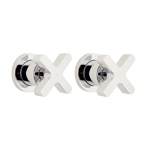 Cross - Assembly Taps - Chrome
