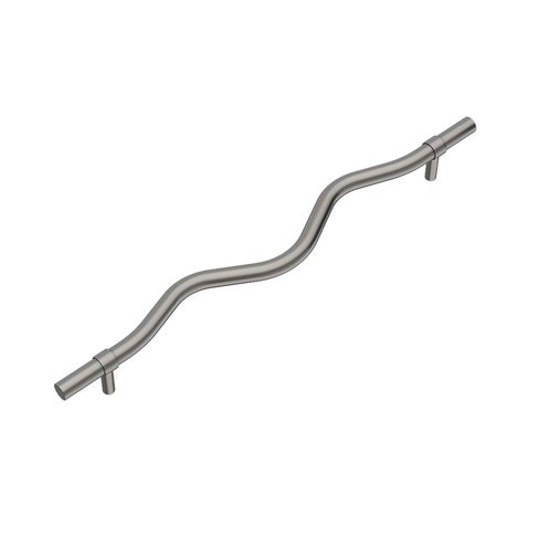 Ziggy Adjustable Cabinetry Pull 350mm - Brushed Nickel