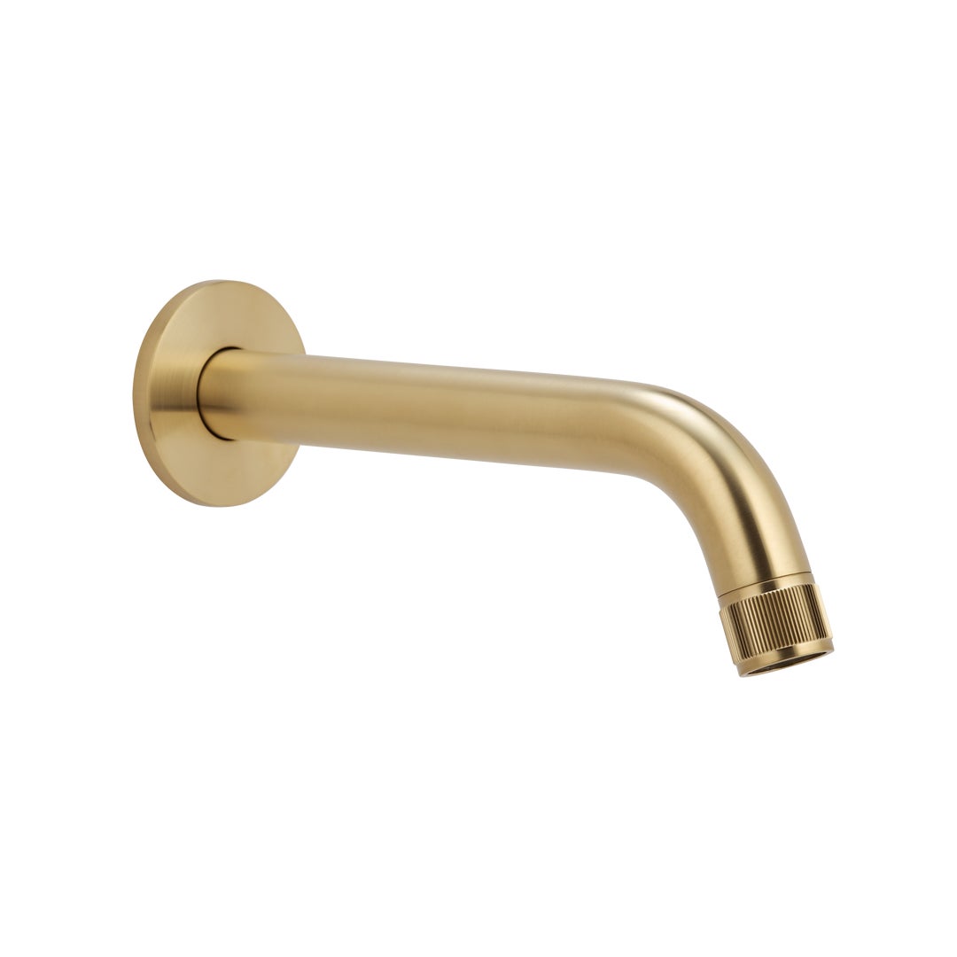Namika - Wall-Mounted Spout - Brushed Brass