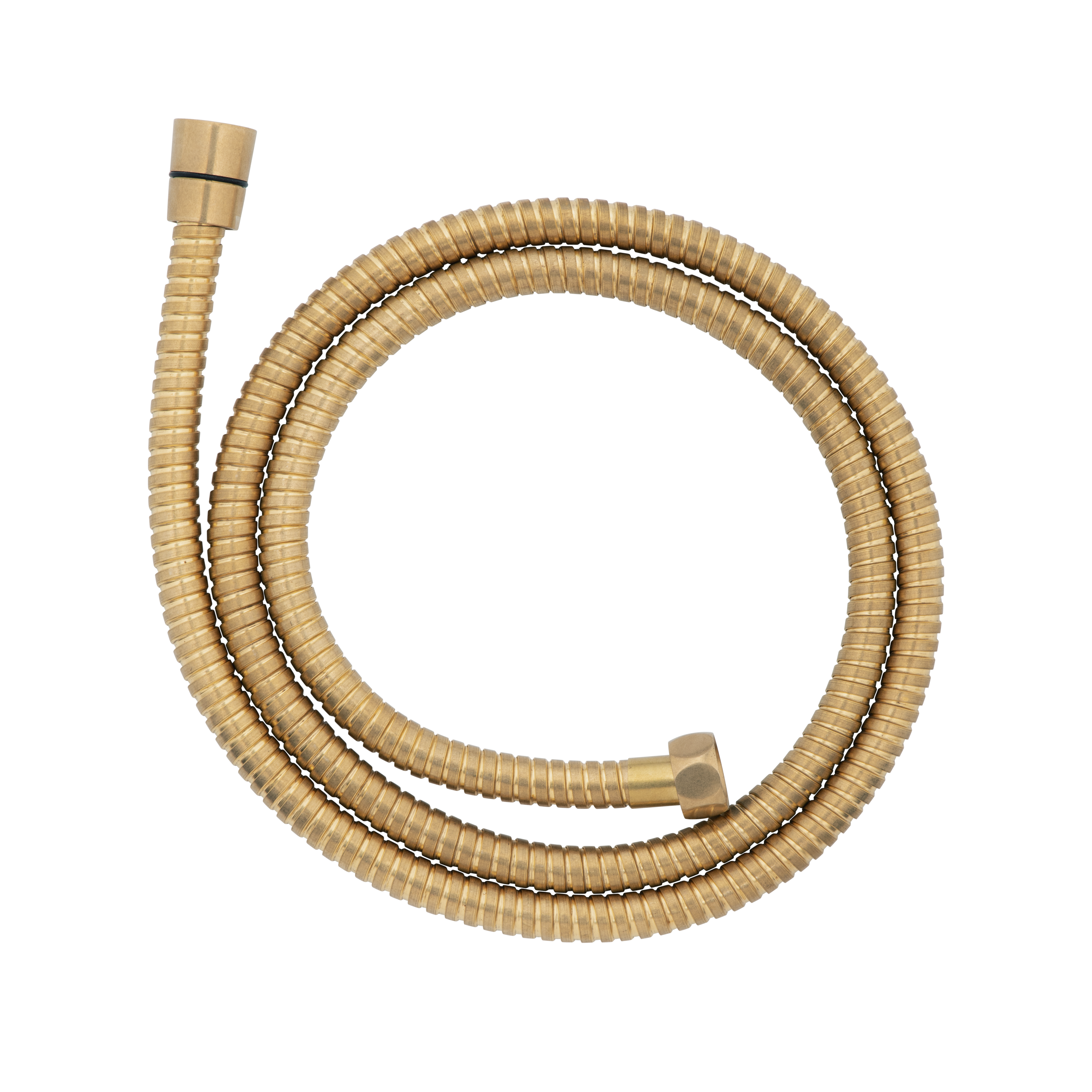 Shower Hose - Tumbled Aged Brass