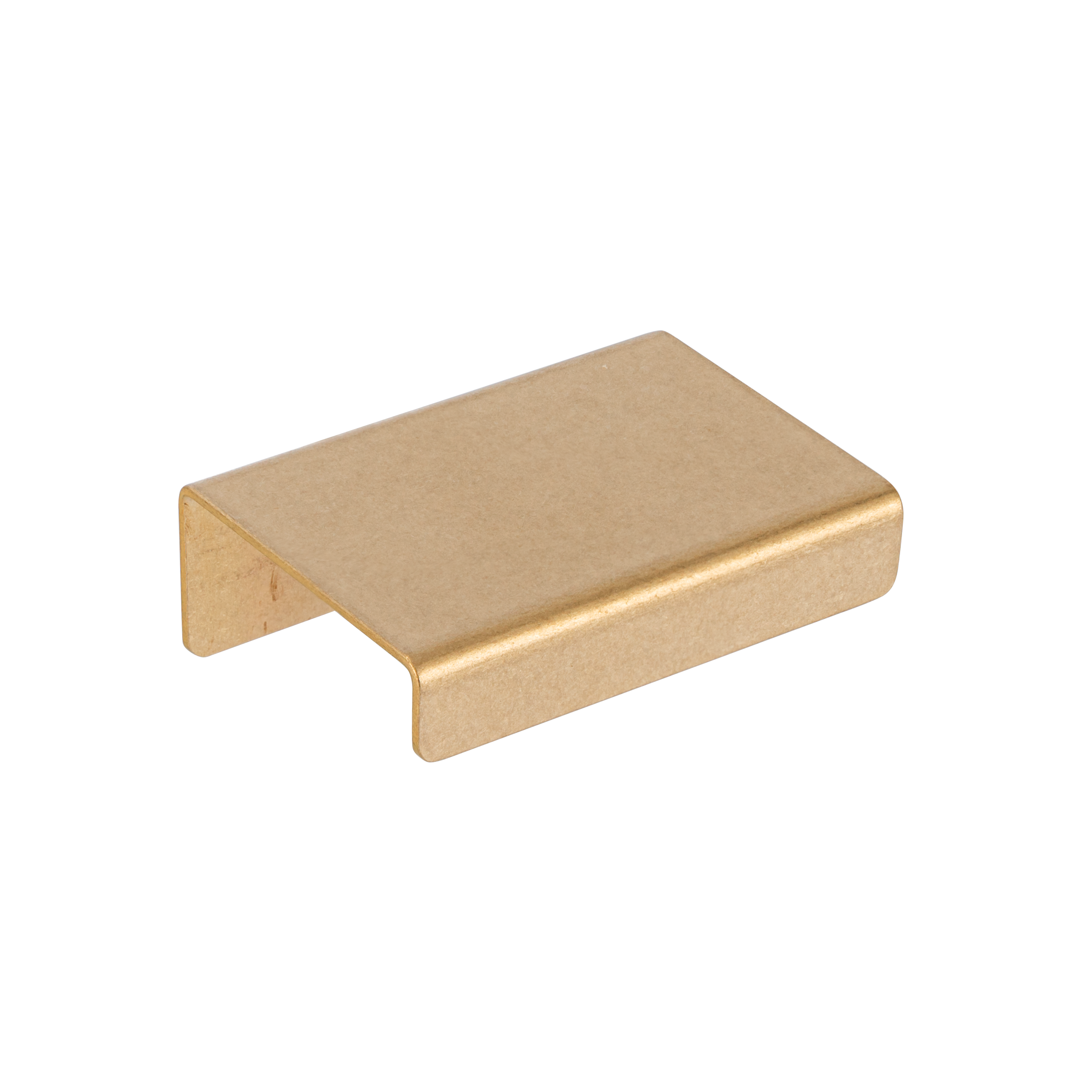 Rappana Cabinetry Pull - 50mm - Tumbled Aged Brass
