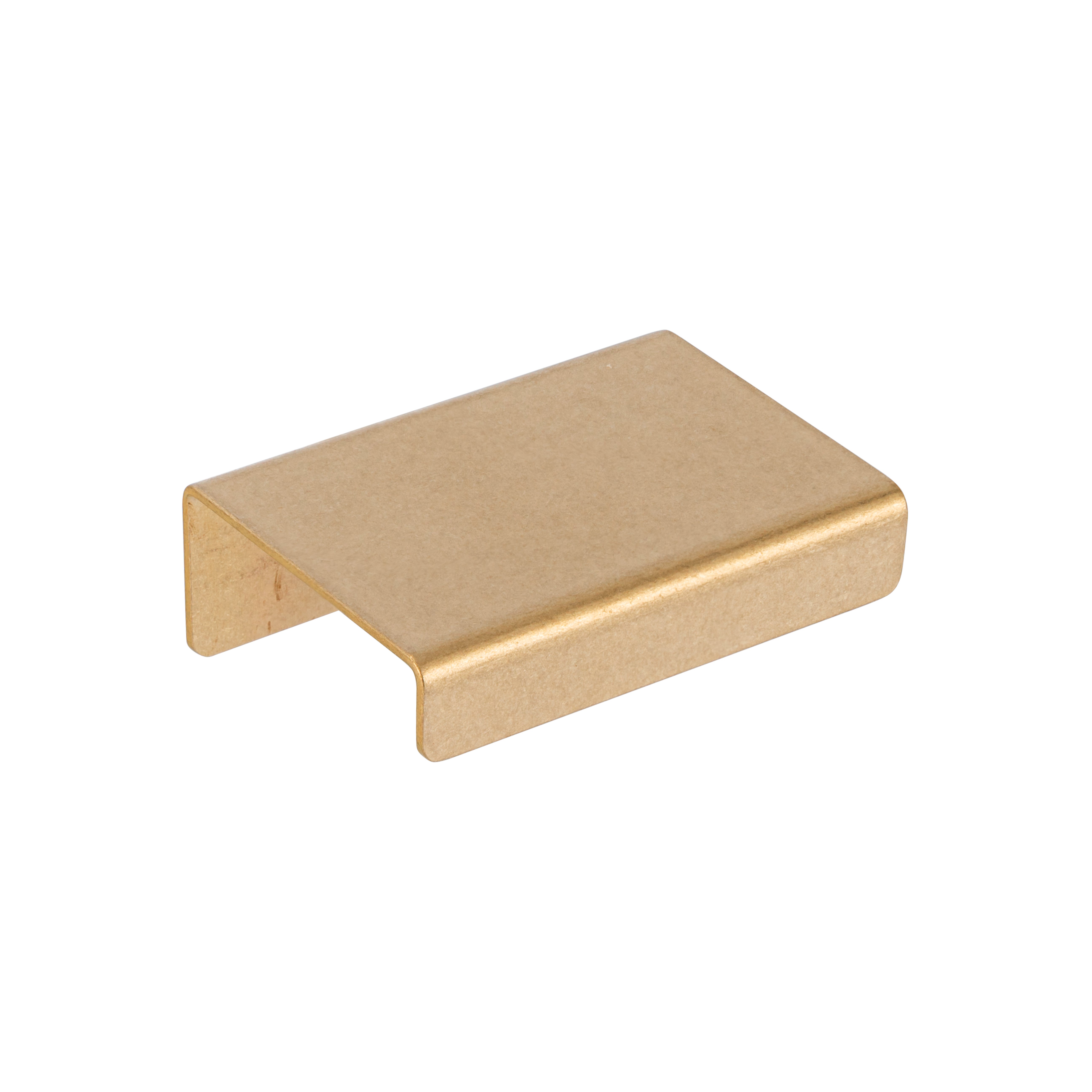 Rappana Cabinetry Pull - 50mm - Tumbled Aged Brass