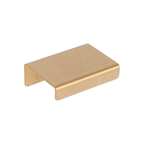 Rappana Cabinetry Pull - 50mm - Tumbled Aged Brass
