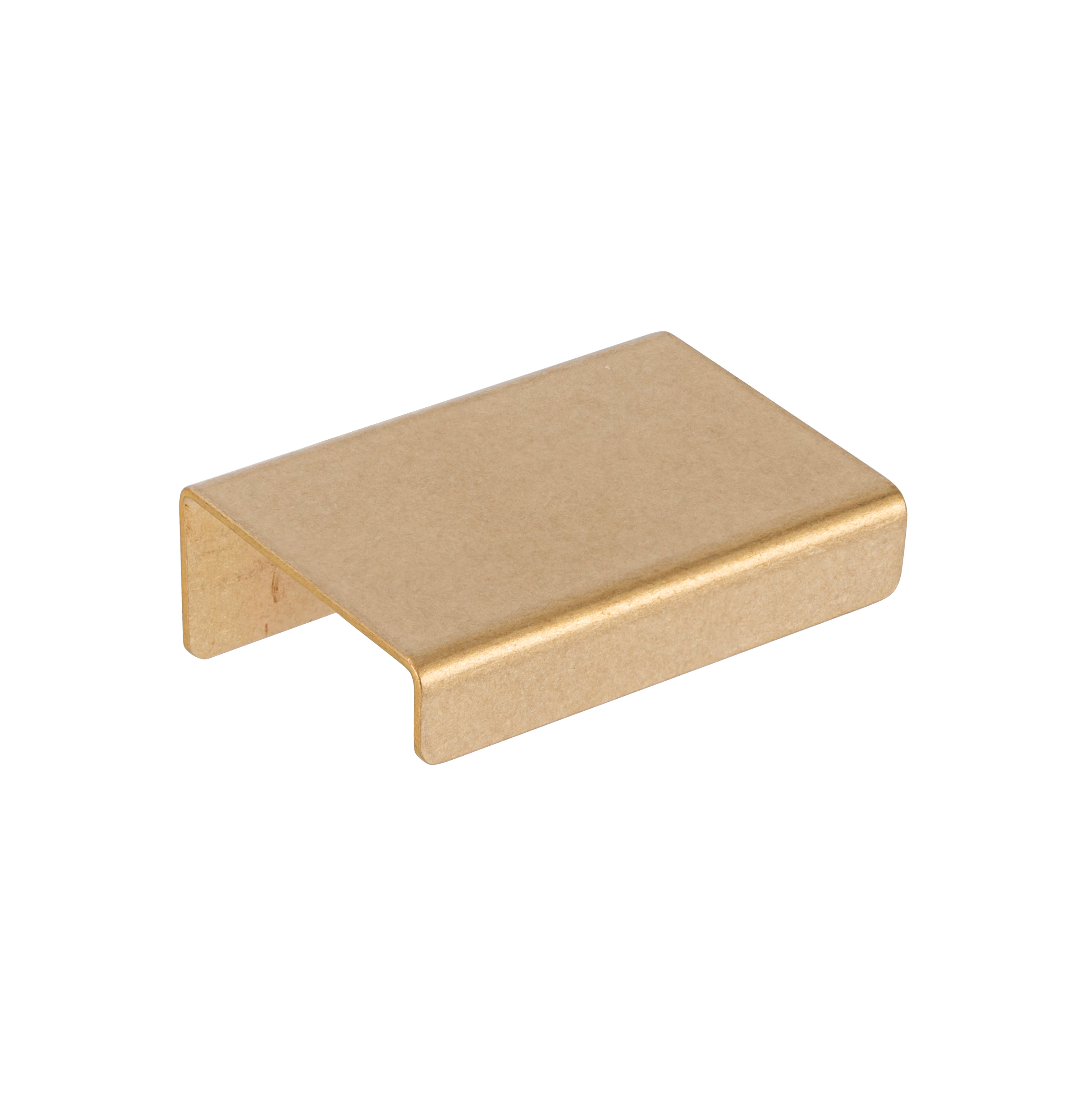 Rappana-Cabinetry-Pull---50mm Side Tumbled-Aged-Brass
