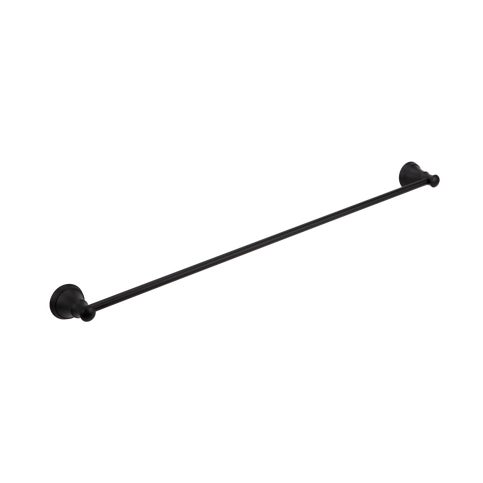 Kingsley Single Towel Rail - Matte Black