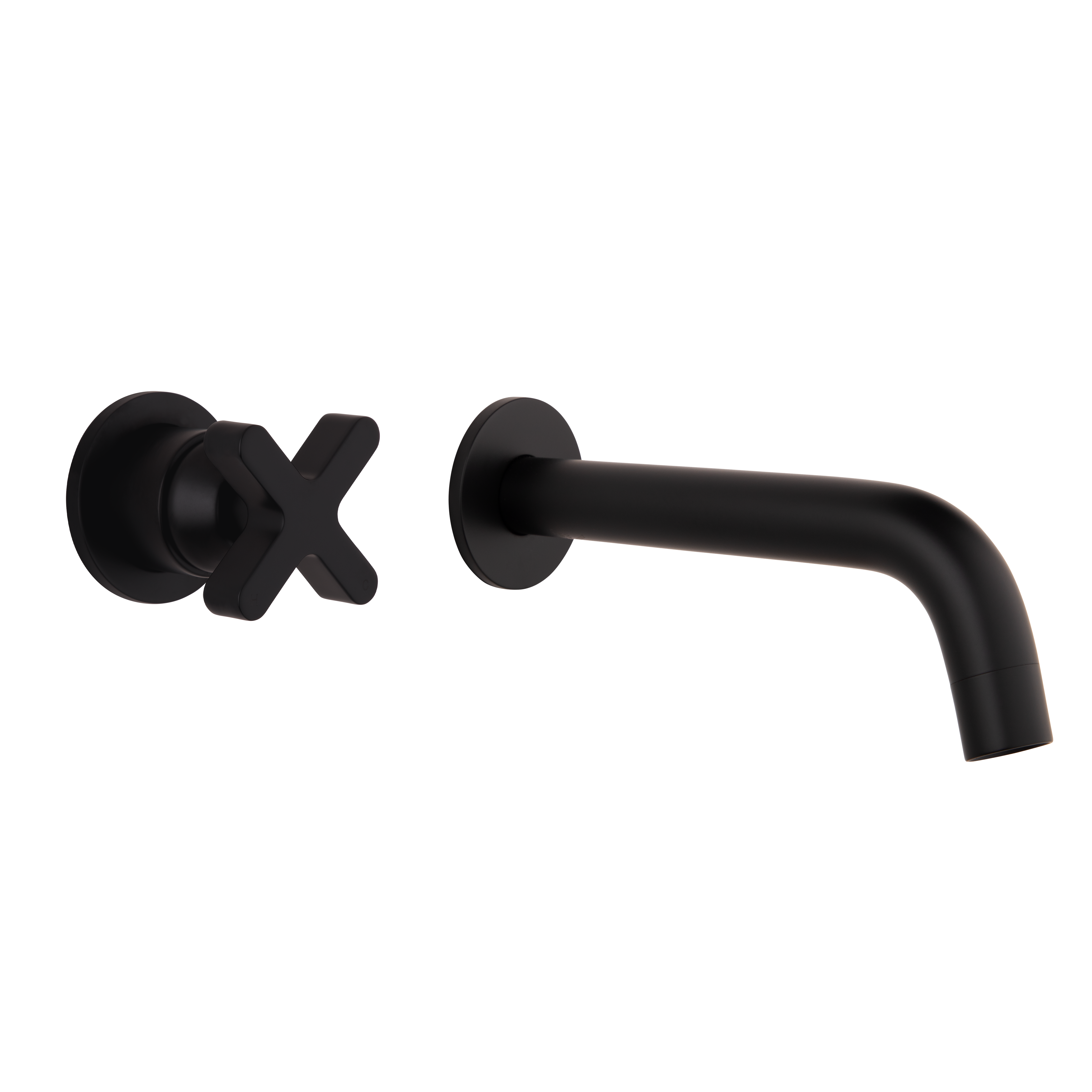 Cross Progressive Mixer & Spout Set - Matte Black