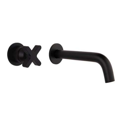 Cross Progressive Mixer & Spout Set - Matte Black