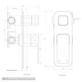 Nesso Shower Top Diverter SPEC
