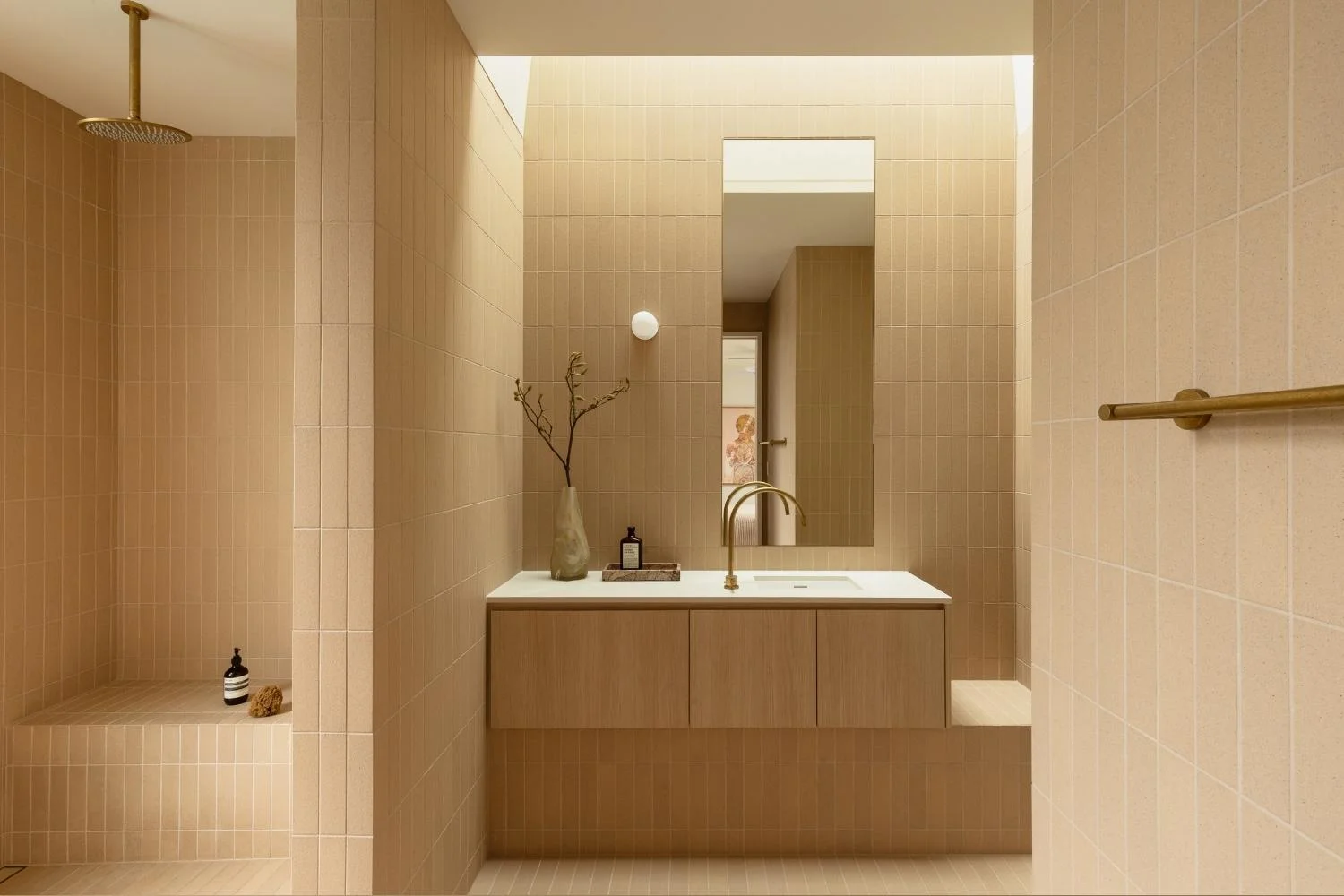 Geometric Interior Design Bathroom