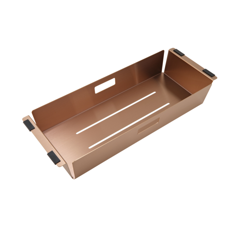 Felicity Kitchen Sink Colander Accessory - Brushed Copper