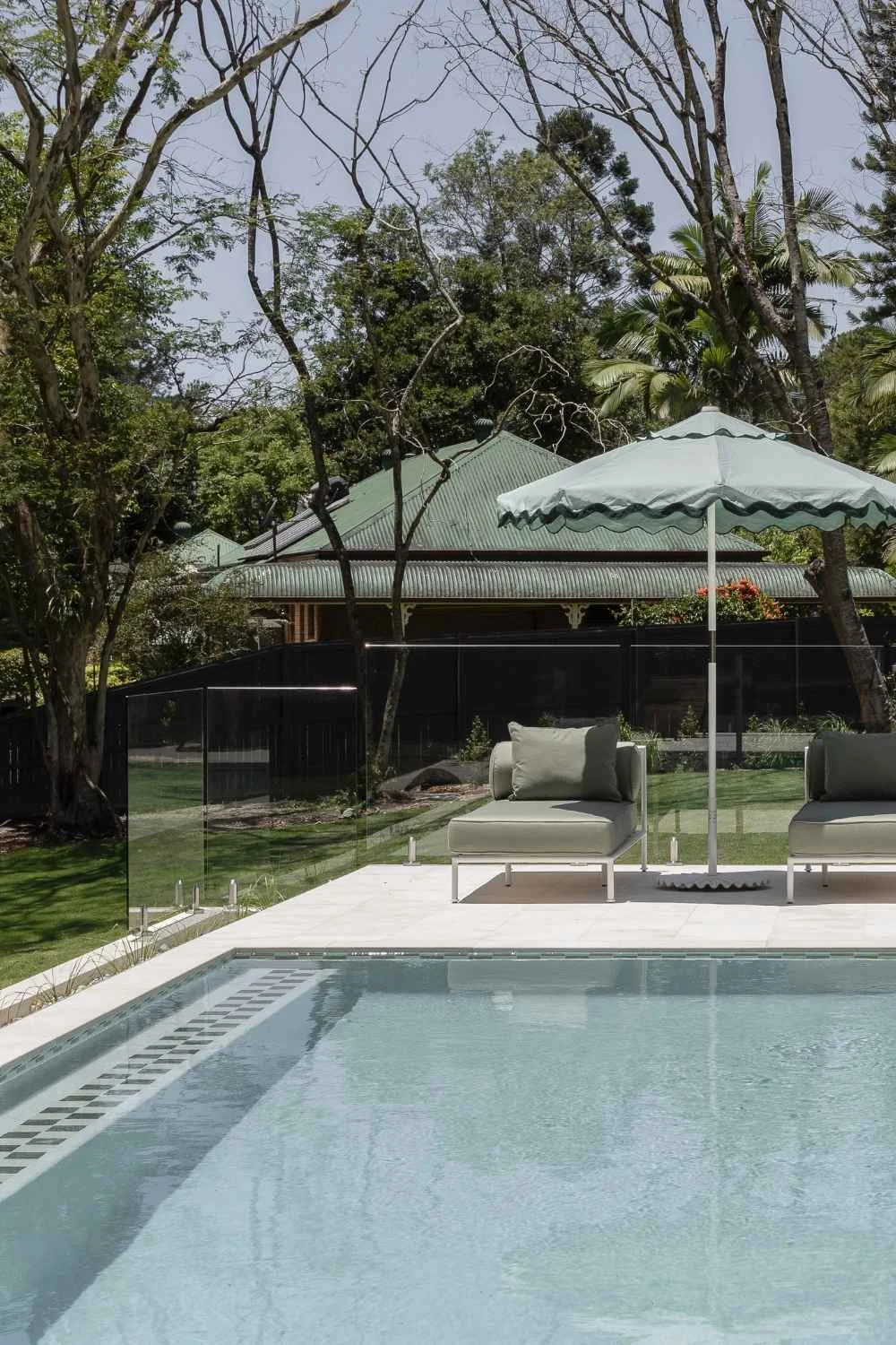 Pool With Tiles ABI Waterline