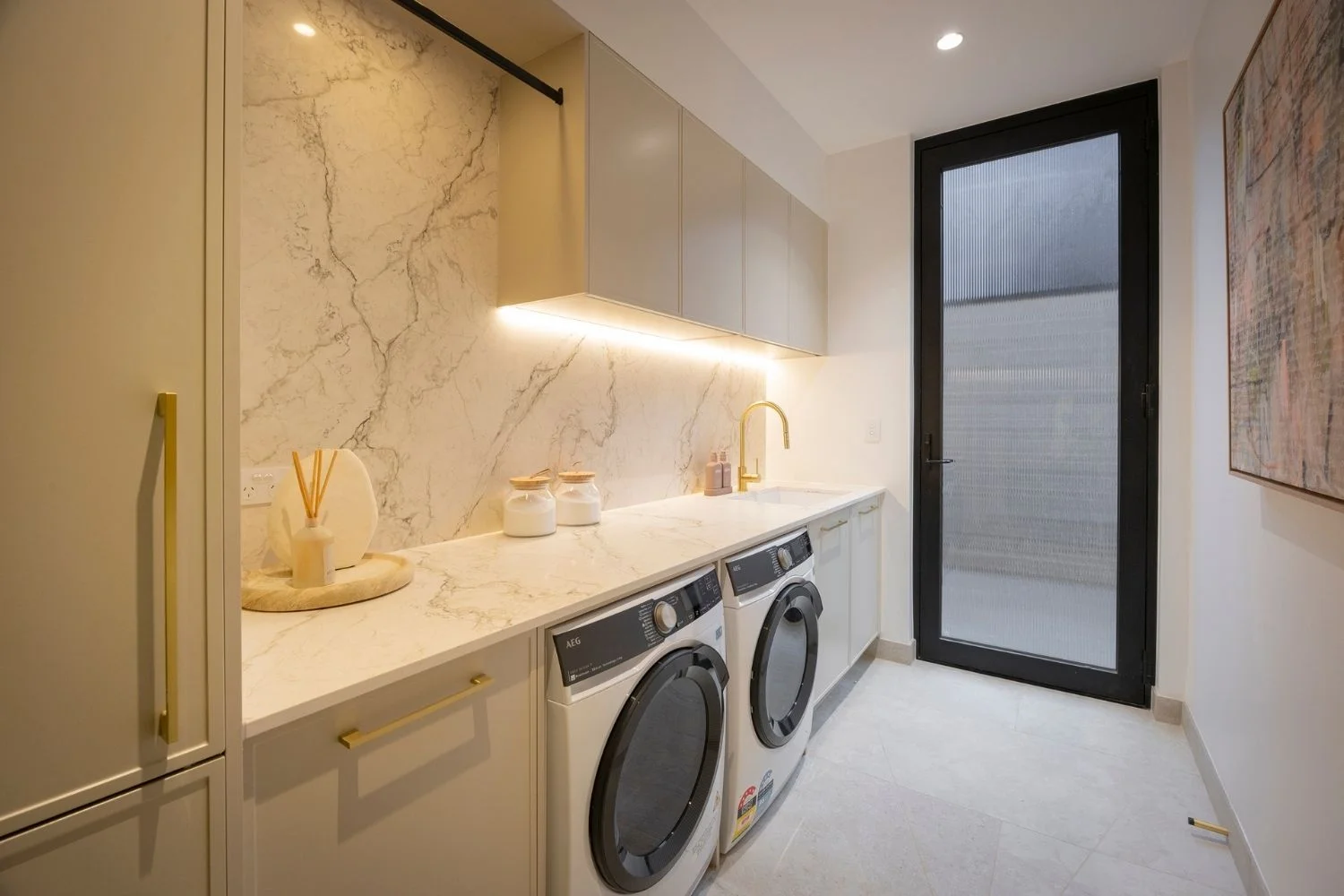 The Blockl Laundries 2026 ABI Interiors Brass