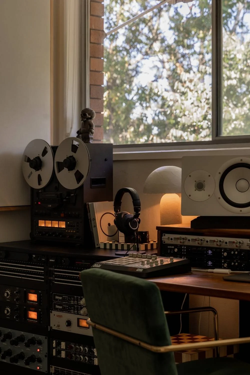 Lily Papas Apartment Renovation Studio Recording Equiptment