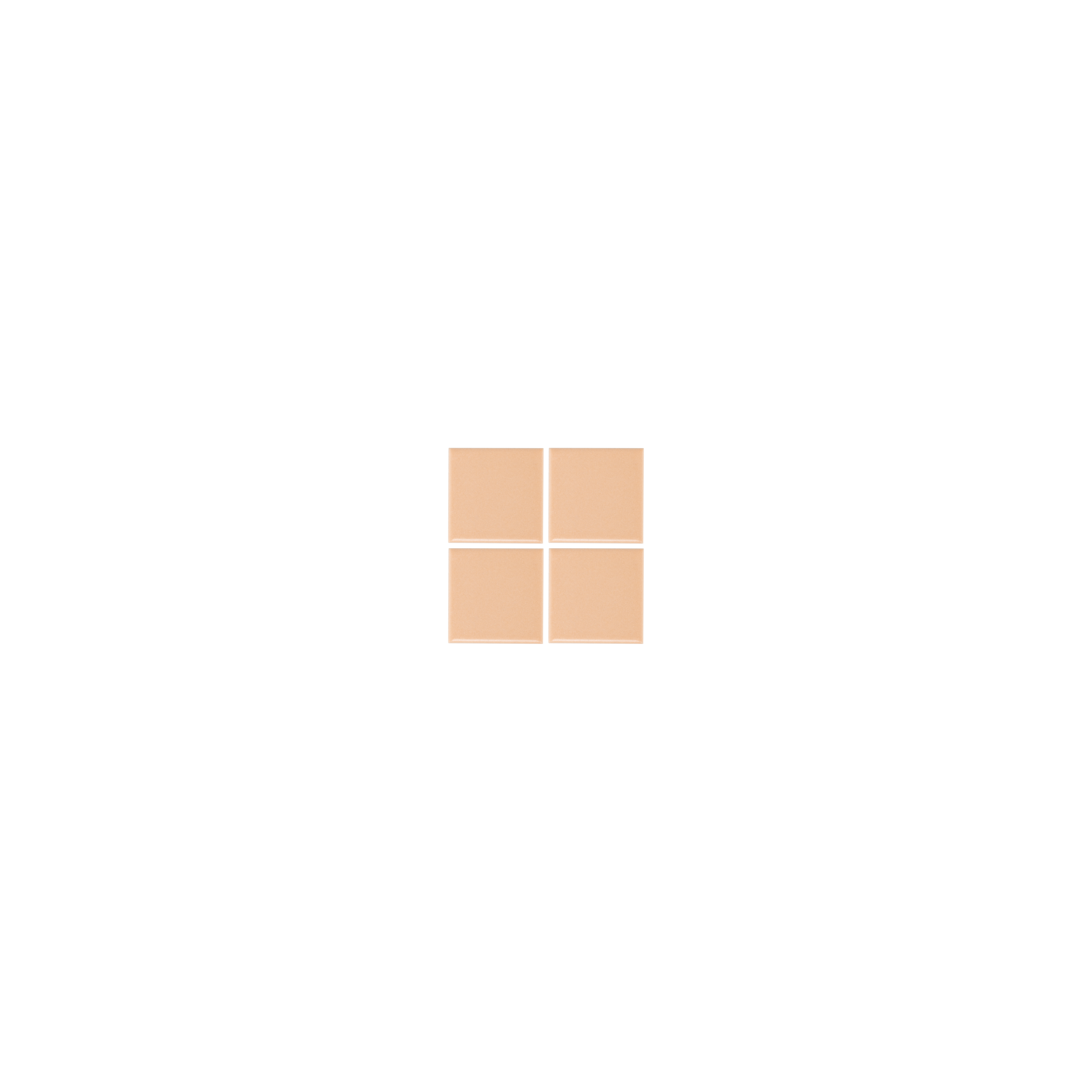 Atami Small Mosaic Tile - Peach - (Sample)
