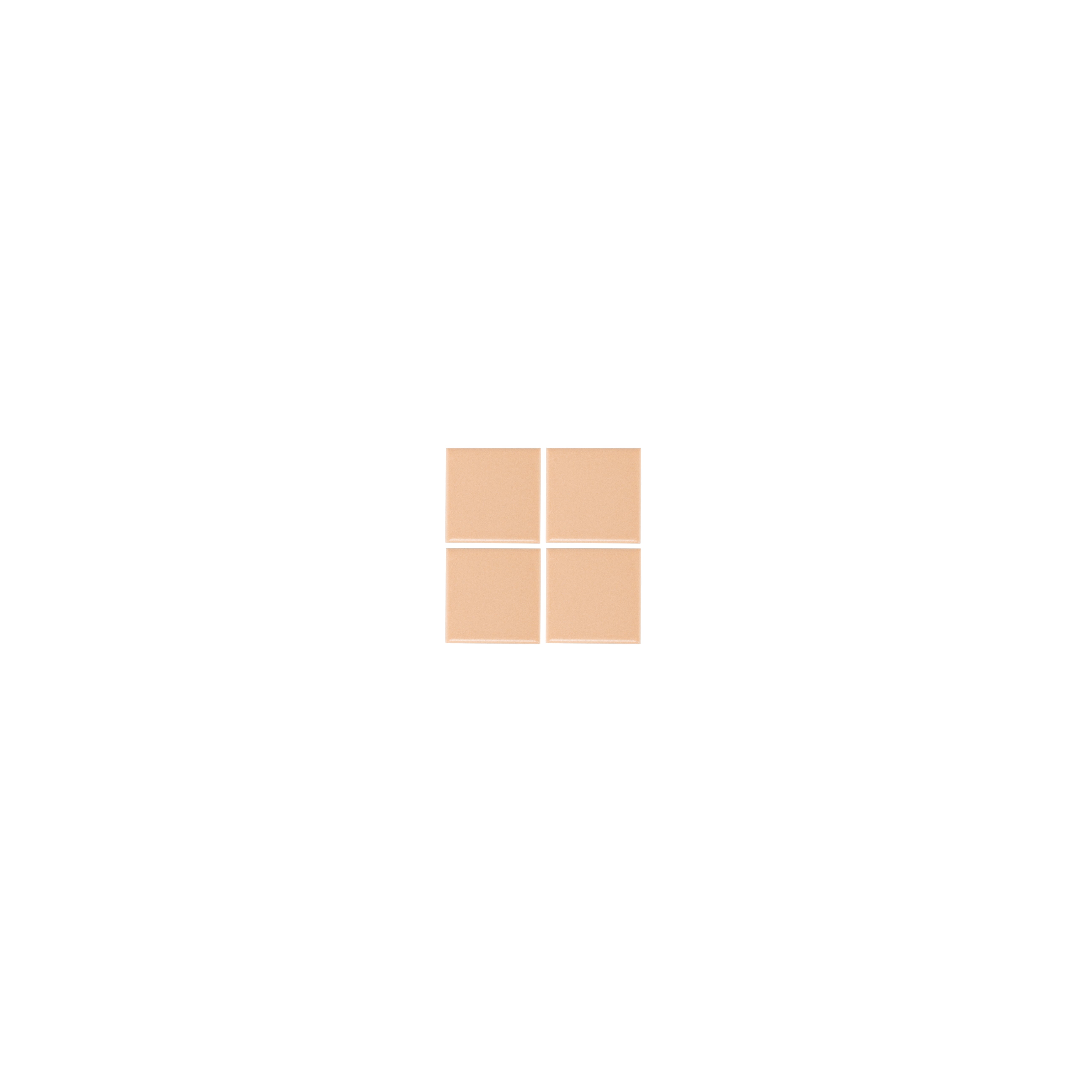 Atami Small Mosaic Tile - Peach - (Sample)