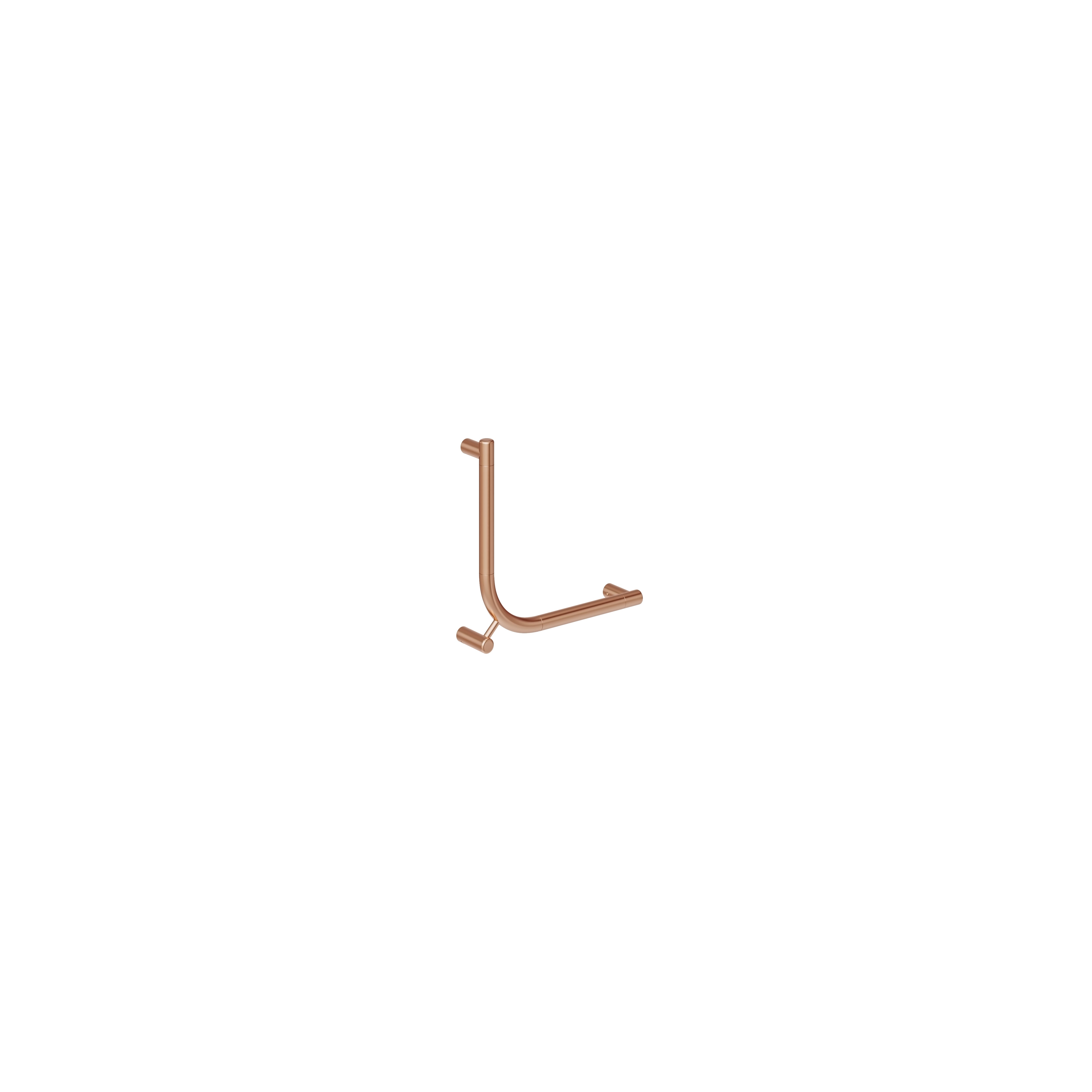 Aliro Ambulant 90° Grab Rail - Brushed Copper