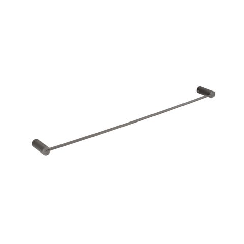 Namika Single Towel Rail - Brushed Gunmetal