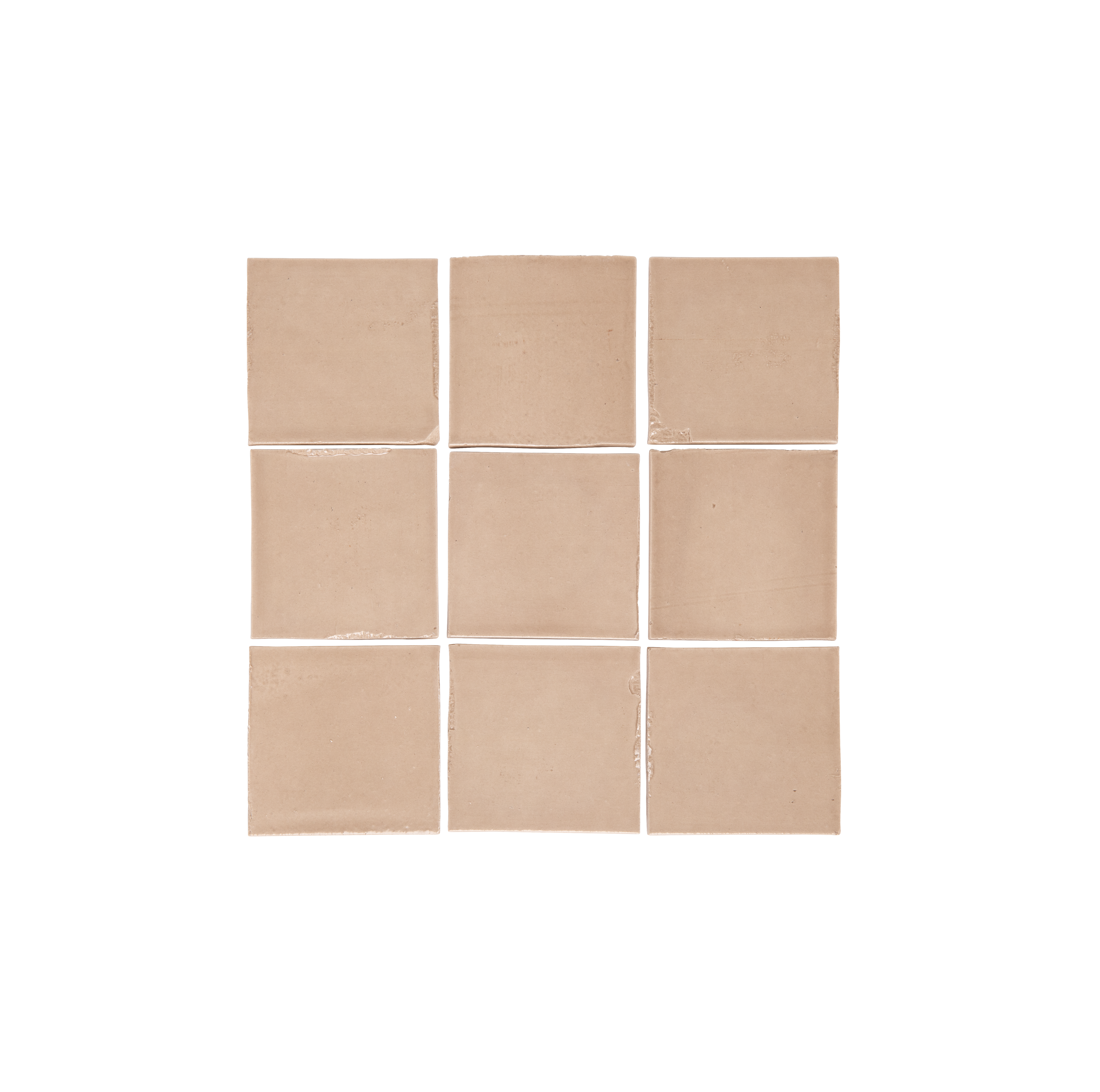 Rommani Handmade Zellige Square Latte
