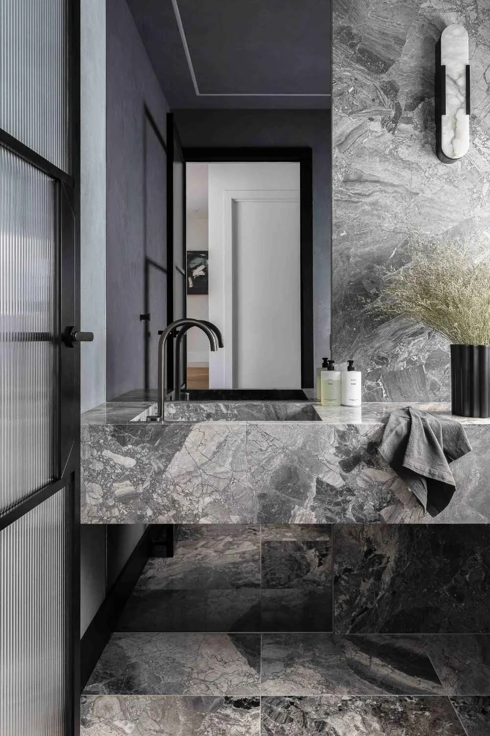 Bathroom Tiles Ideas Dark Toned