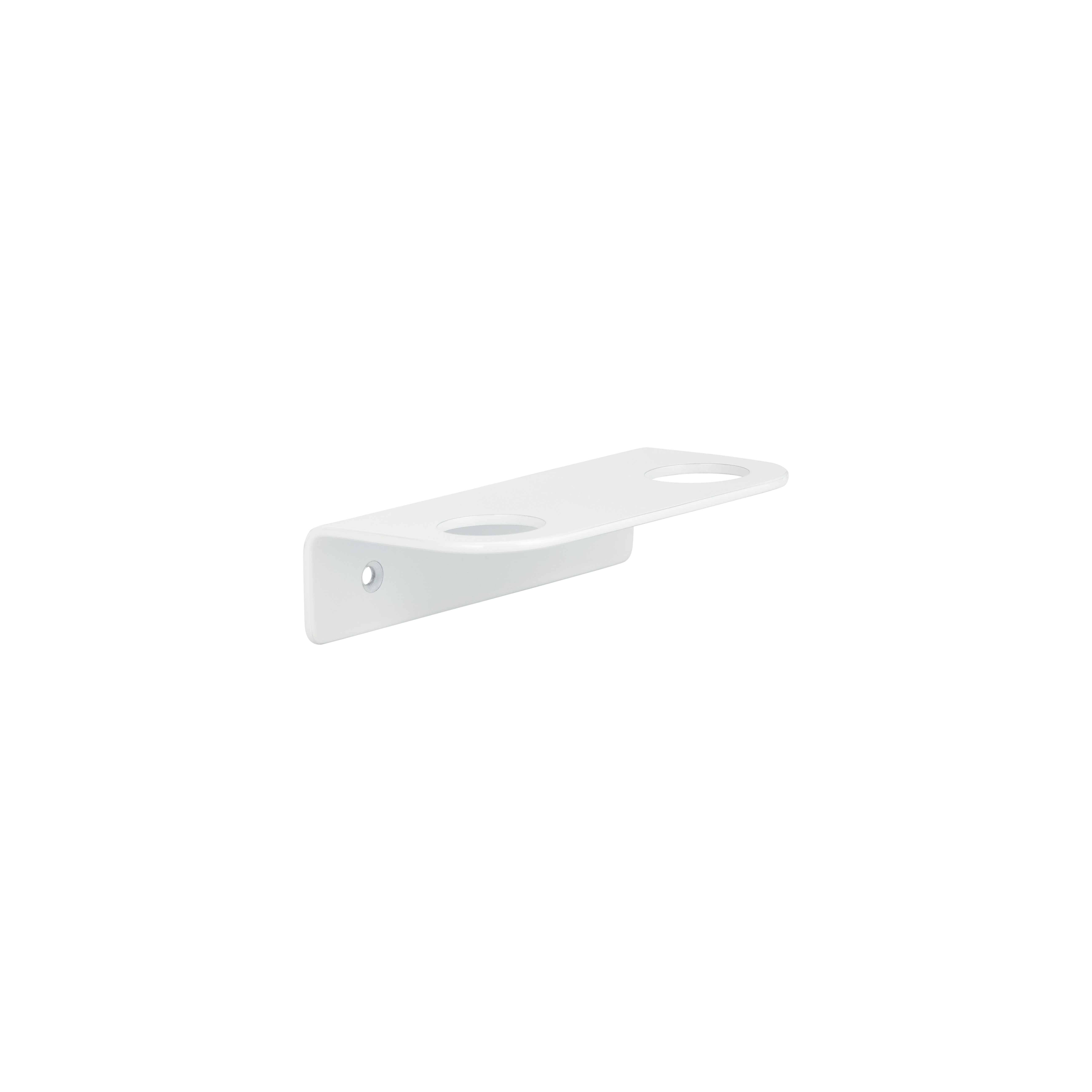 Lira Soap Bottle Holder - Double - White