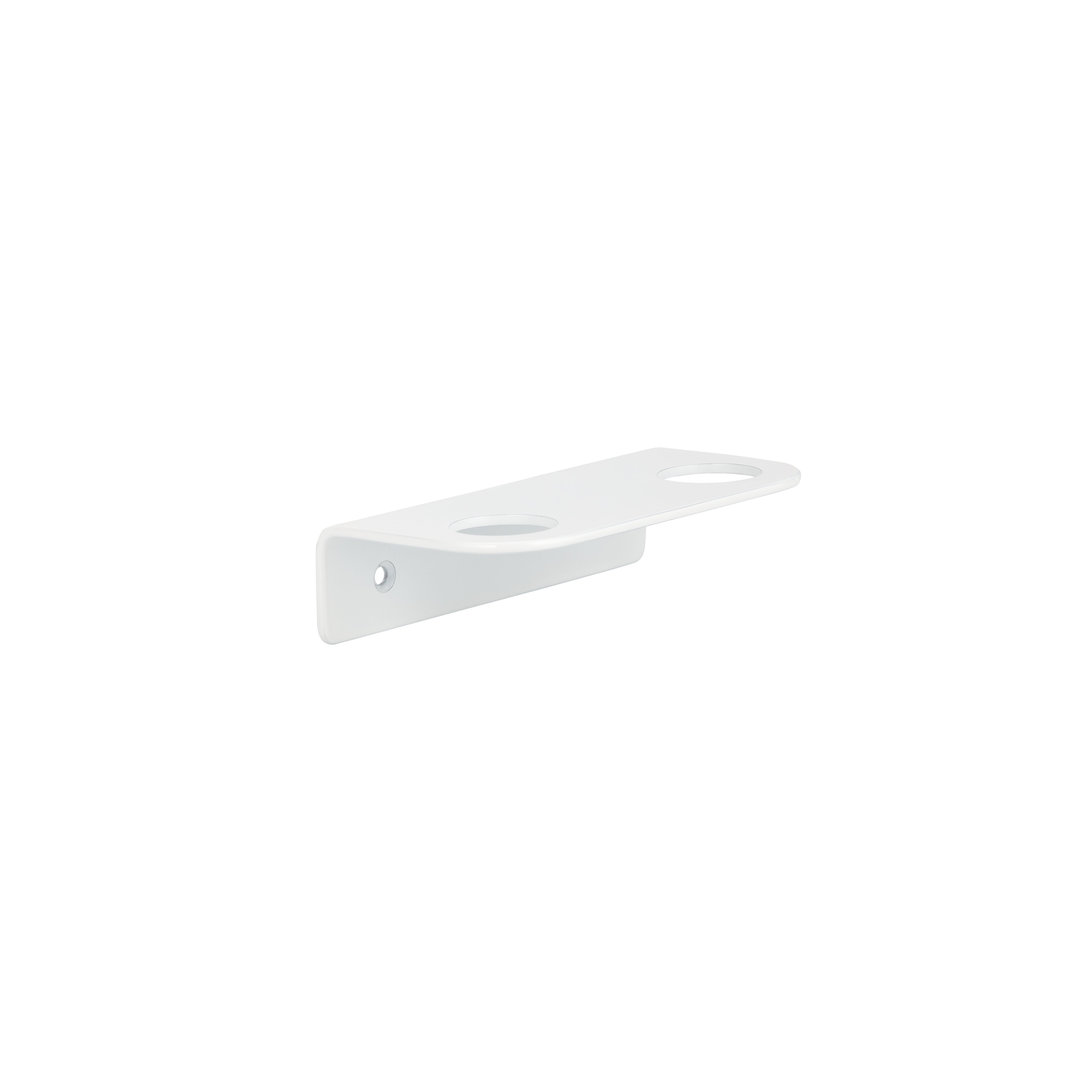 Lira Soap Bottle Holder - Double - White