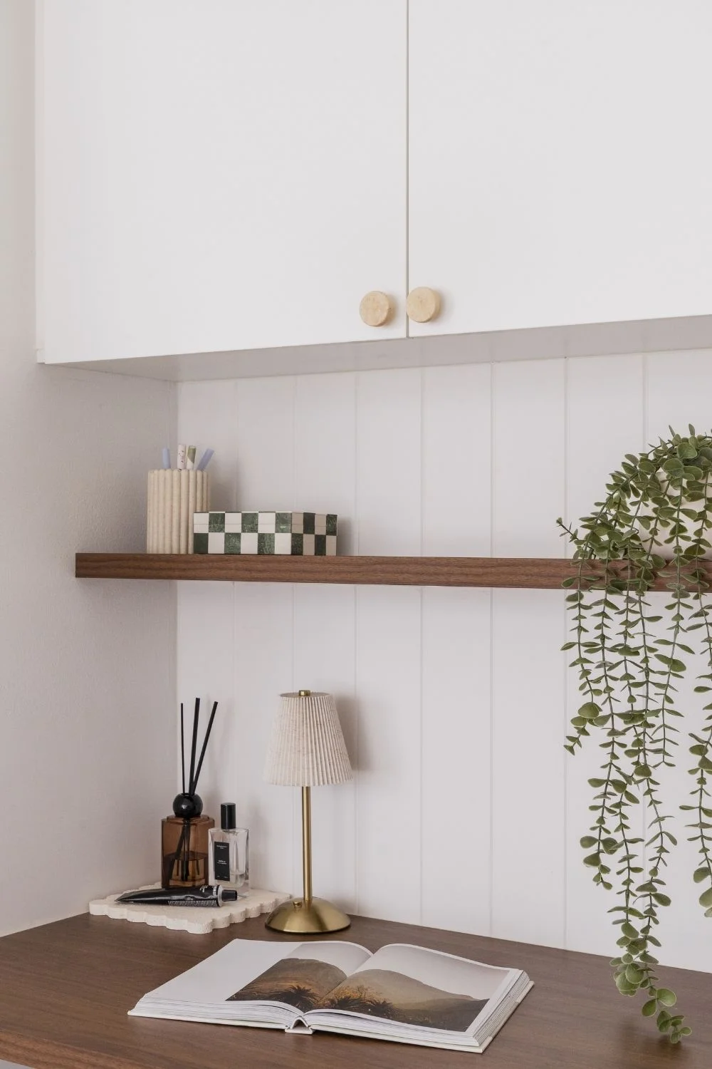 Lily Papas Apartment Renovation Office Study Nook Space