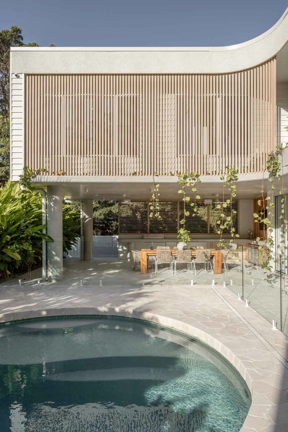 Tile Texture Natural Stone Shaped Tile Pool Edge