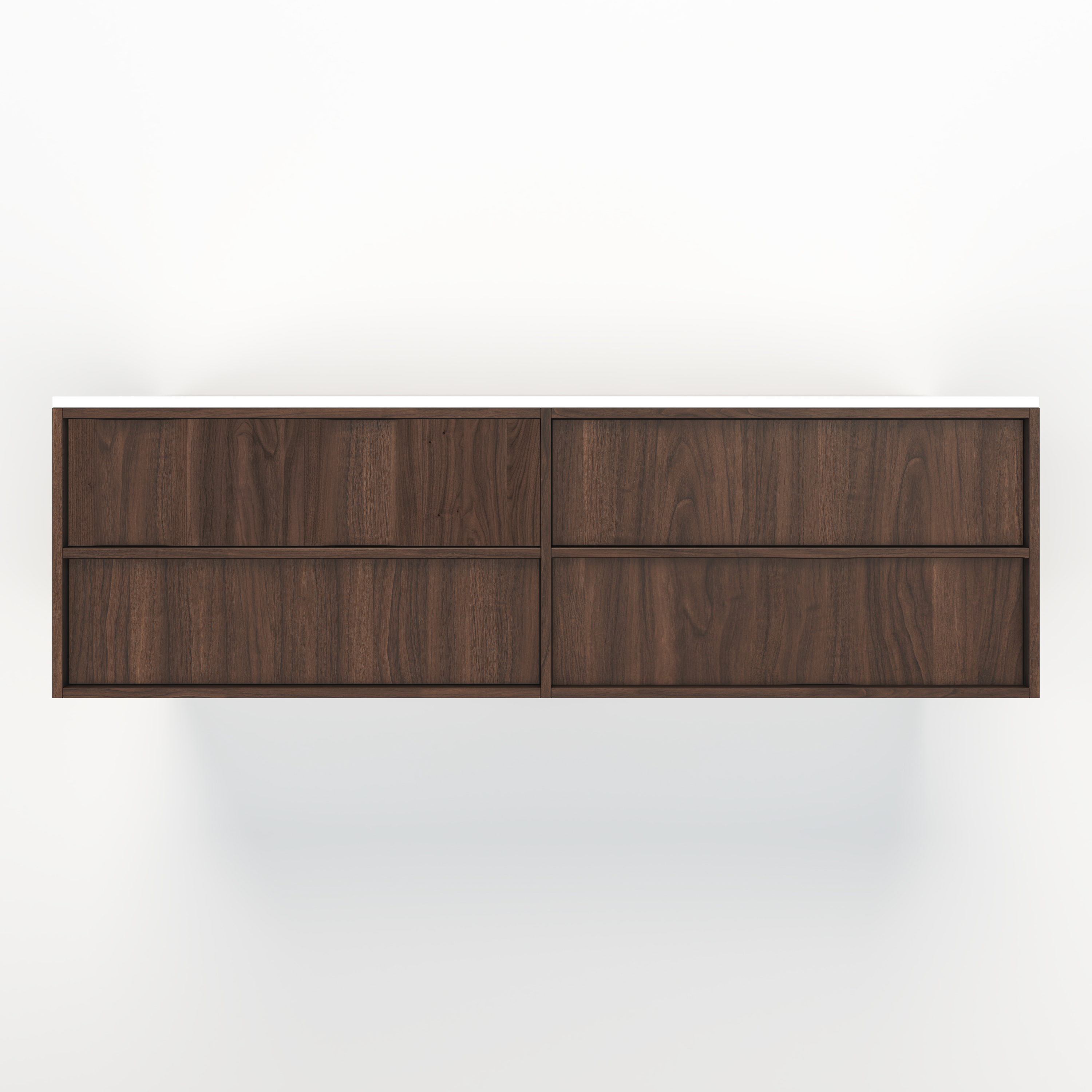 Kasumi - Double Vanity 1700mm - Walnut