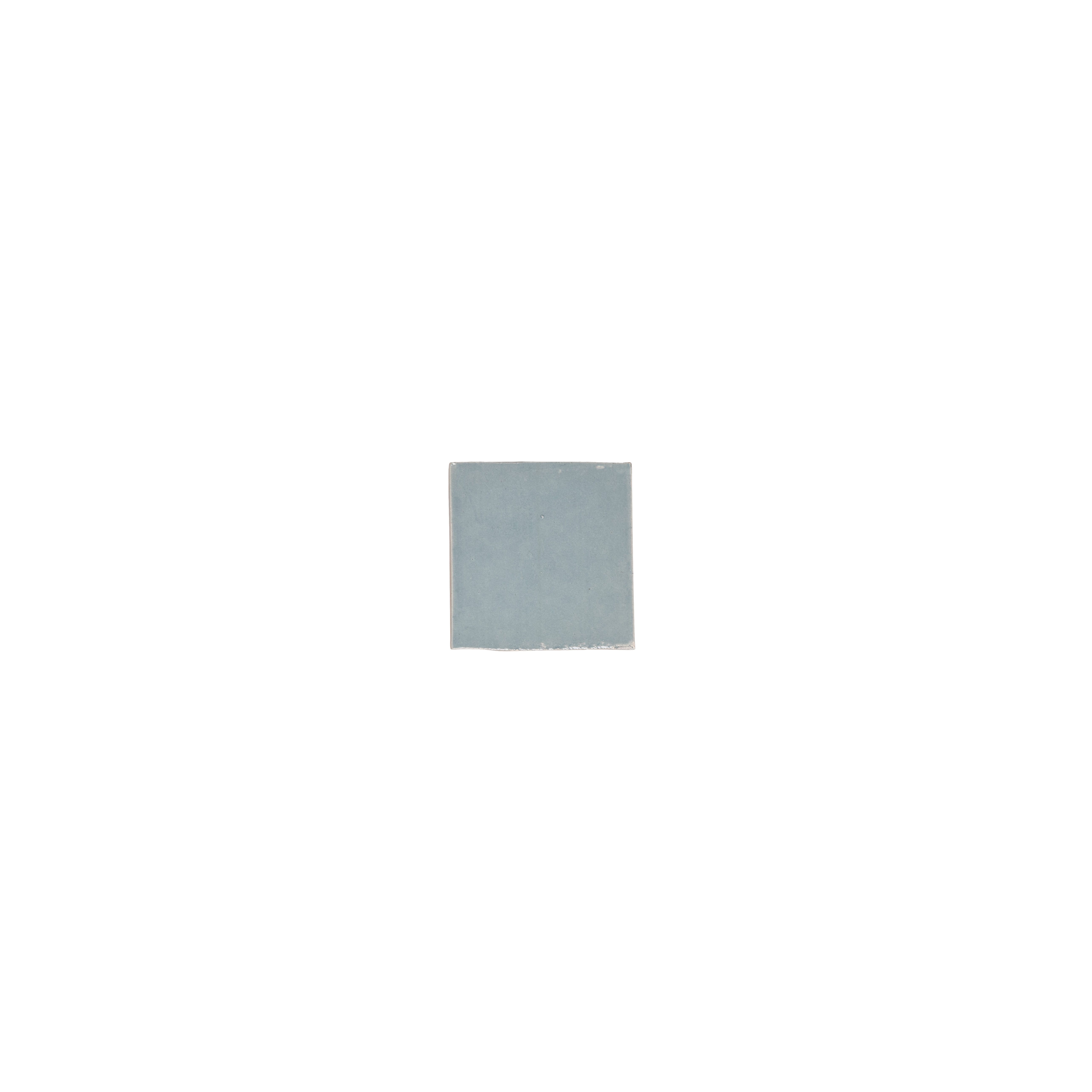 Rommani Handmade Zellige Square Tile - Powder Blue (Sample)