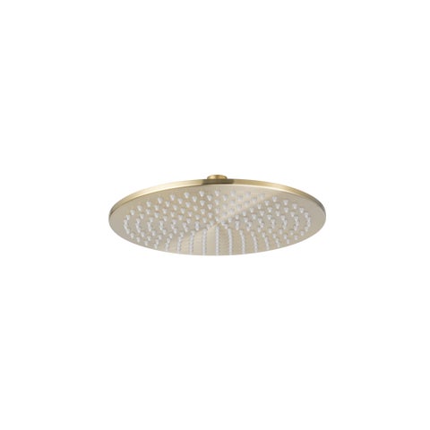 Shower Head Round 250mm - Brushed Brass