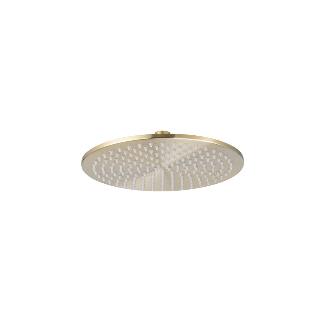 Shower Head Round 250mm - Brushed Brass