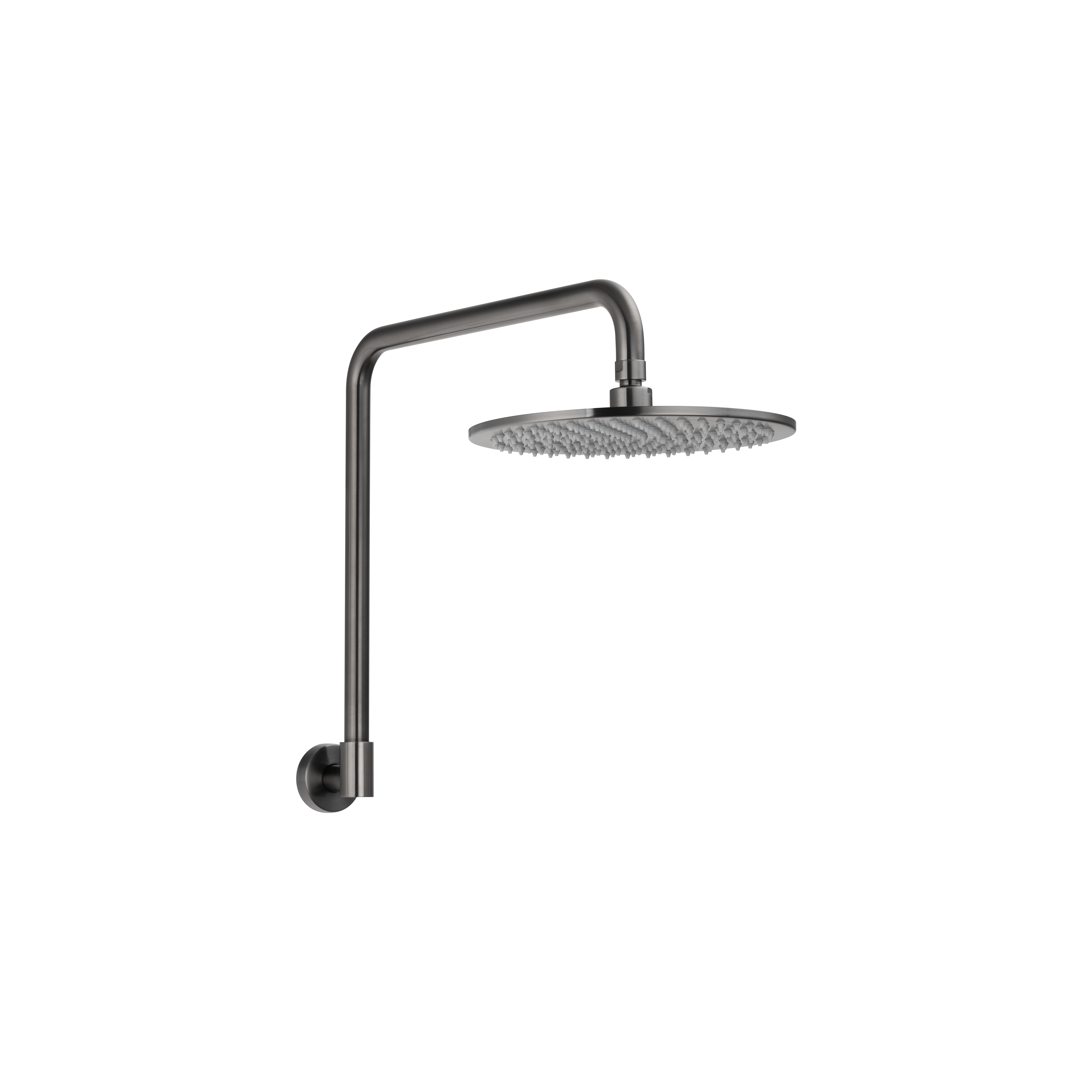 Eden%20Shower%20Arm Side Head%20Set%20-%20Brushed%20Gunmetal